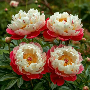 Пион Коралловый Каскад купить по цене от 490р. в интернет-магазине «Посадика» с доставкой почтой в в Михайлове и по всей России – [изображение №1].